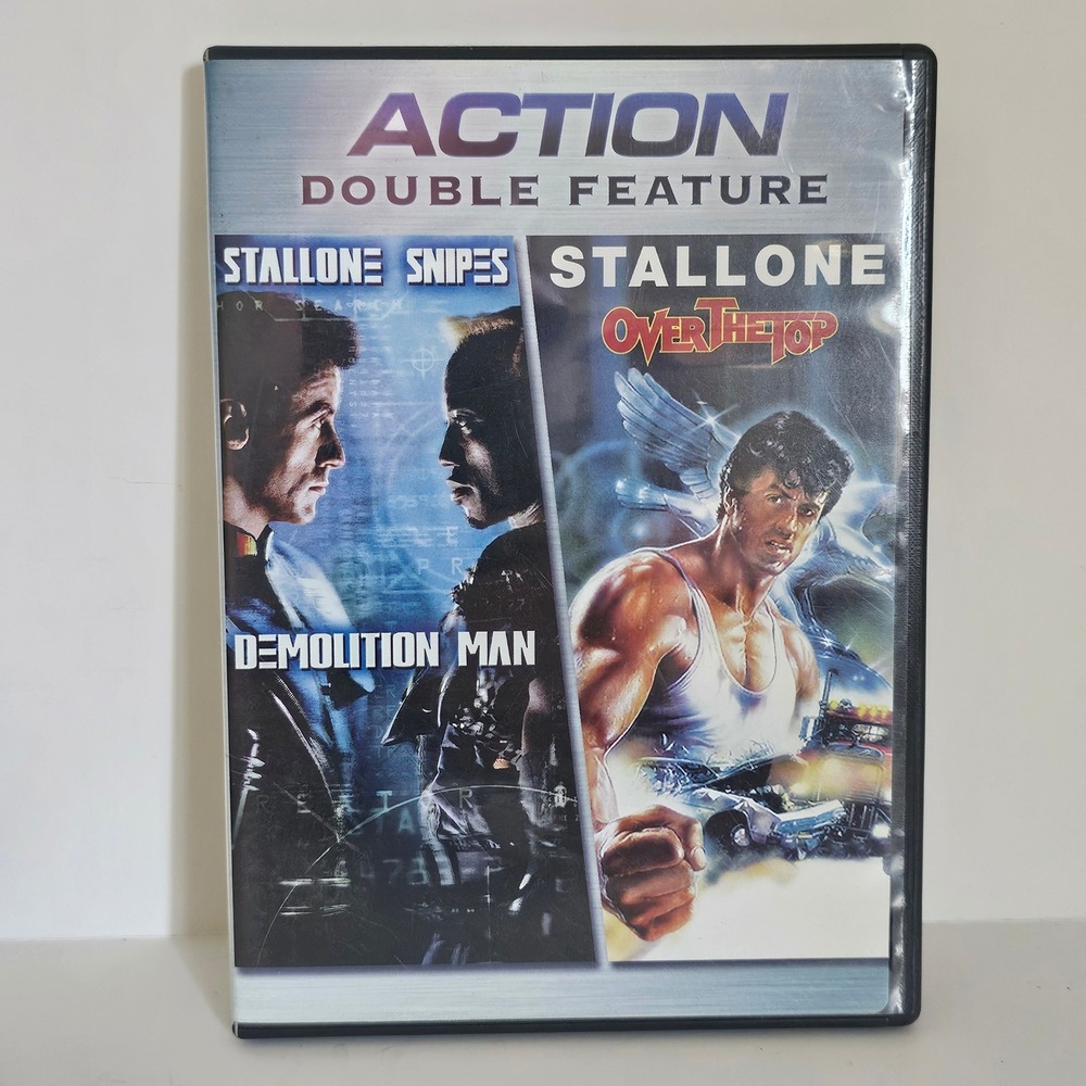 Demolition Man Over the Top DVD Action Double Feature Sylvester Stallone Snipes
